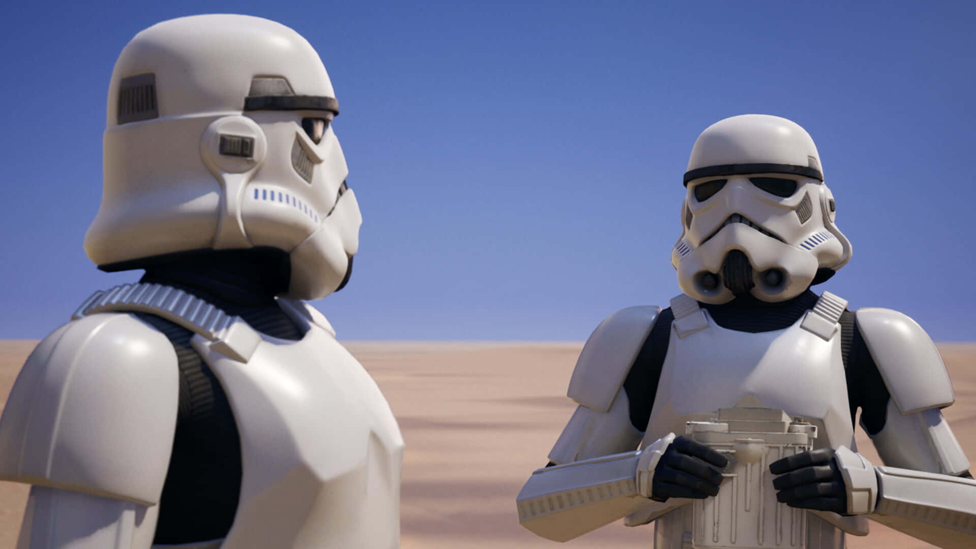 Imperial Army, stormtroopers, blaster rifle, Full HD Desktop Wallpaper