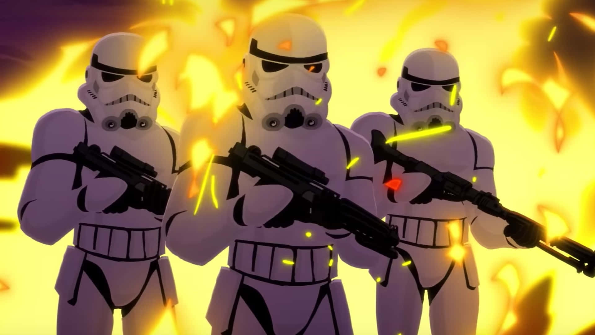 Imperial Army, stormtroopers, white armor, Full HD Desktop Wallpaper