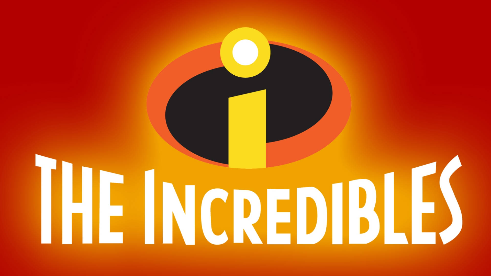 Incredibles 2, Incredibles logo, yellow, Full HD Desktop Wallpaper