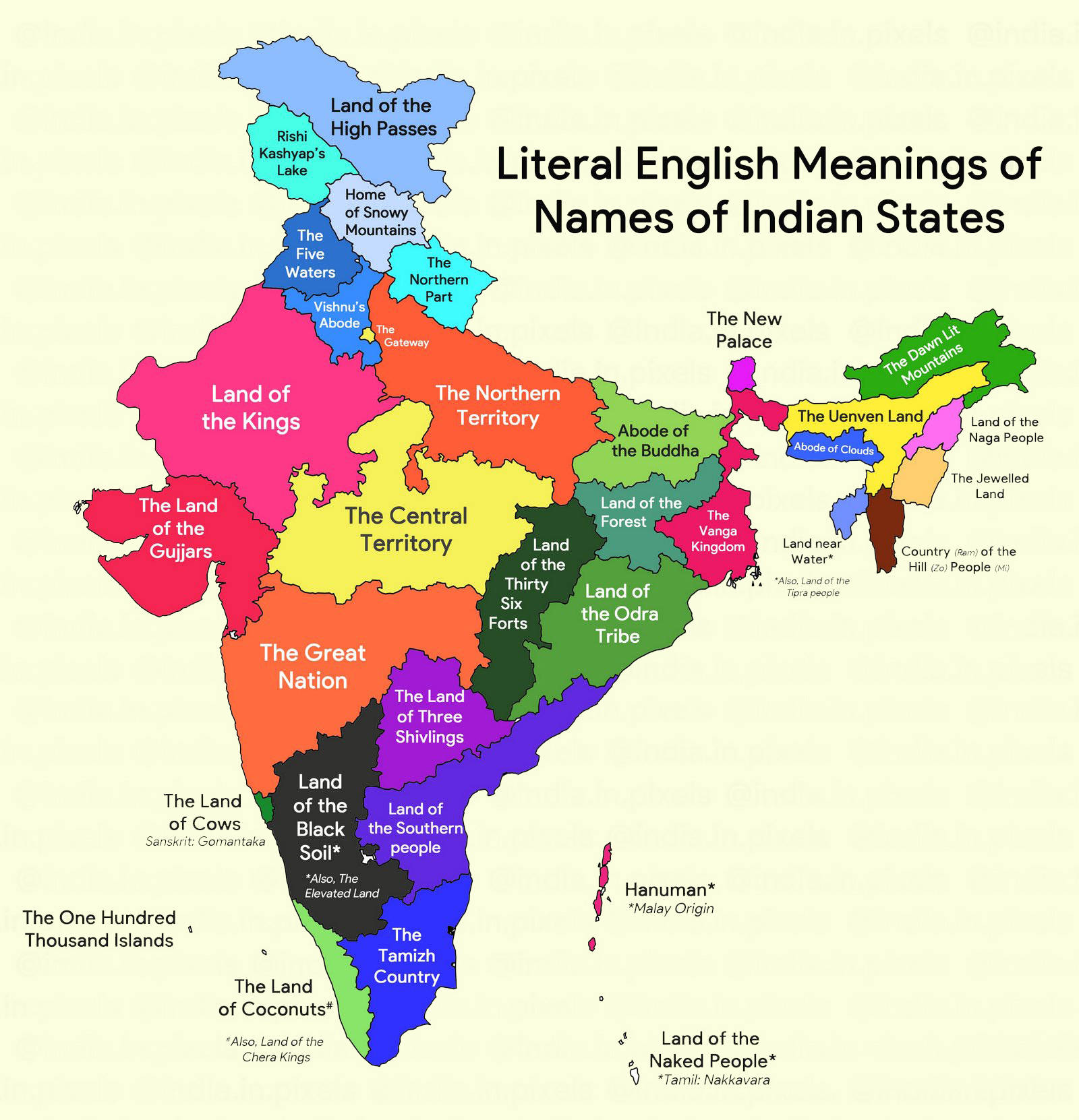 India Map, states, English name, HD Phone Wallpaper