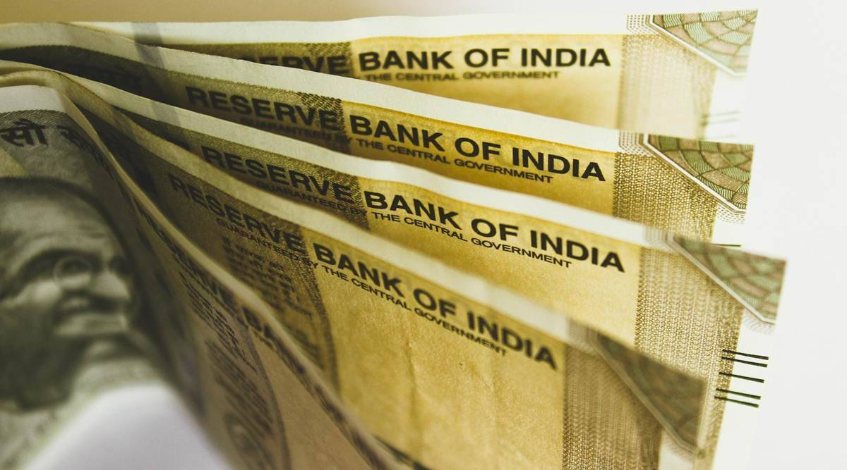 Indian Currency, five banknotes, text, SD Desktop Wallpaper