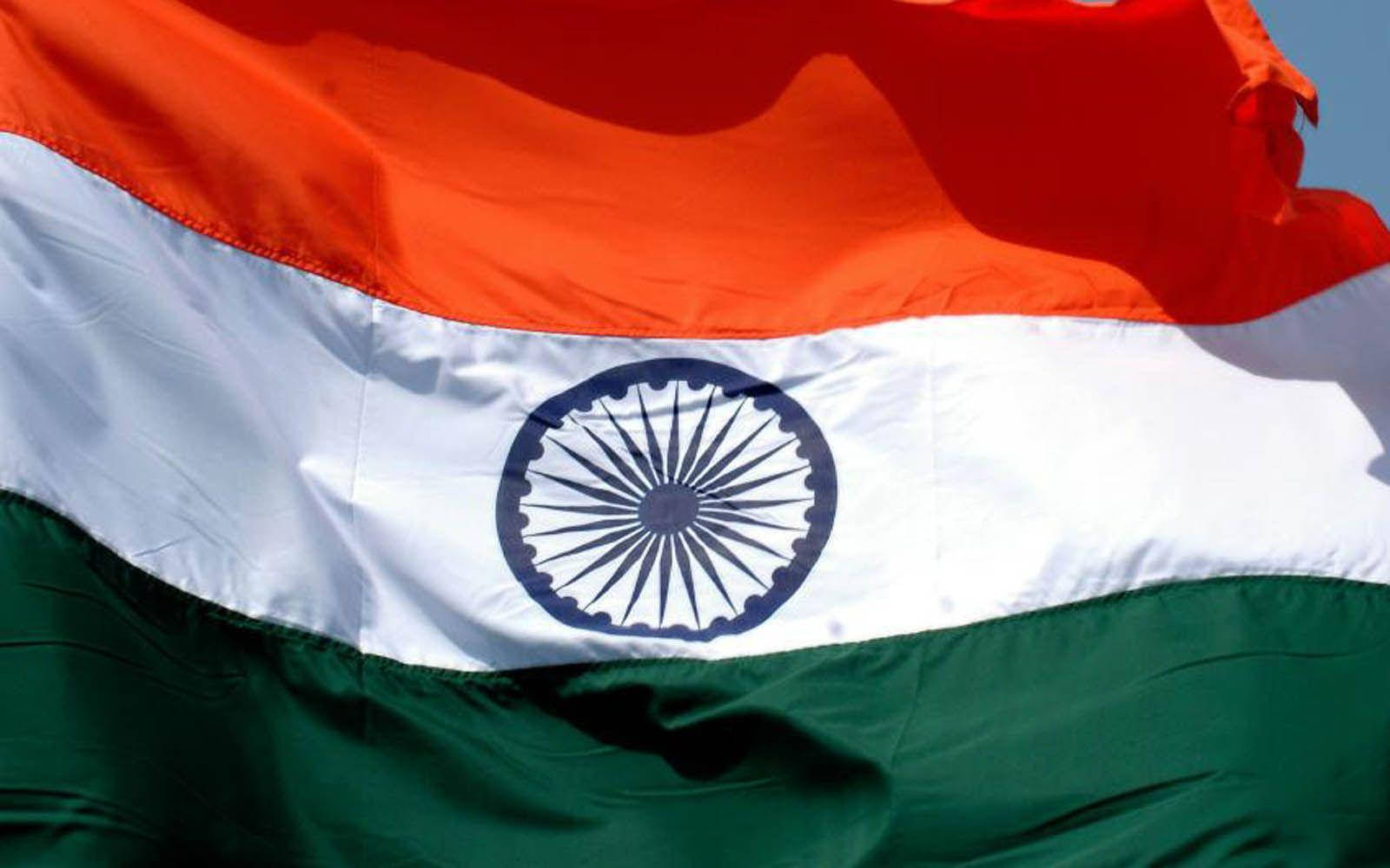 Indian flag, saffron white and green stripes, navy blue Ashoka Chakra, HD Desktop Wallpaper