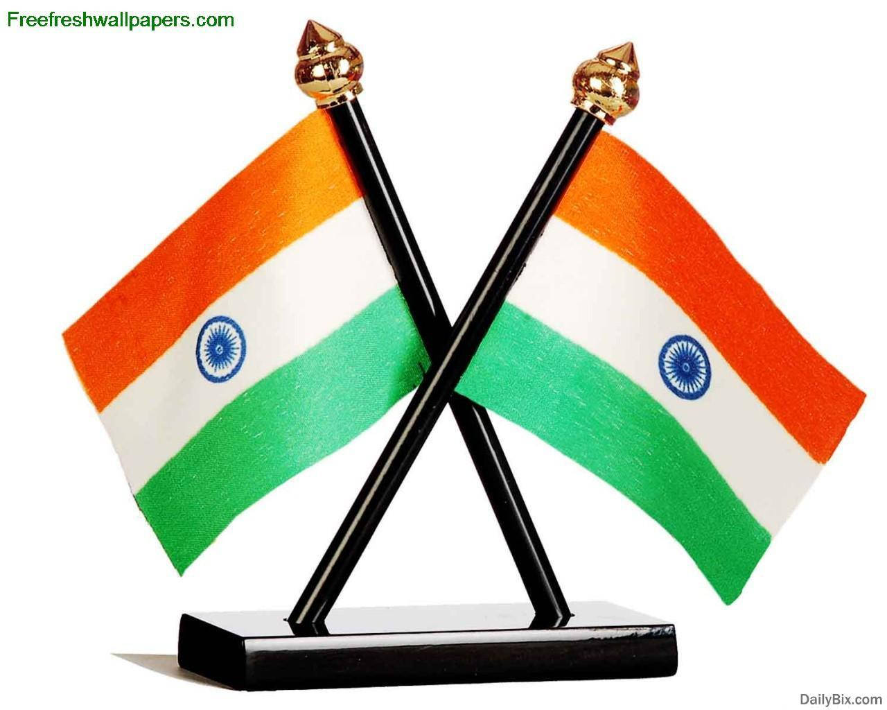Indian Flag, orange white and green stripes, blue Ashoka Chakra, HD Desktop Wallpaper