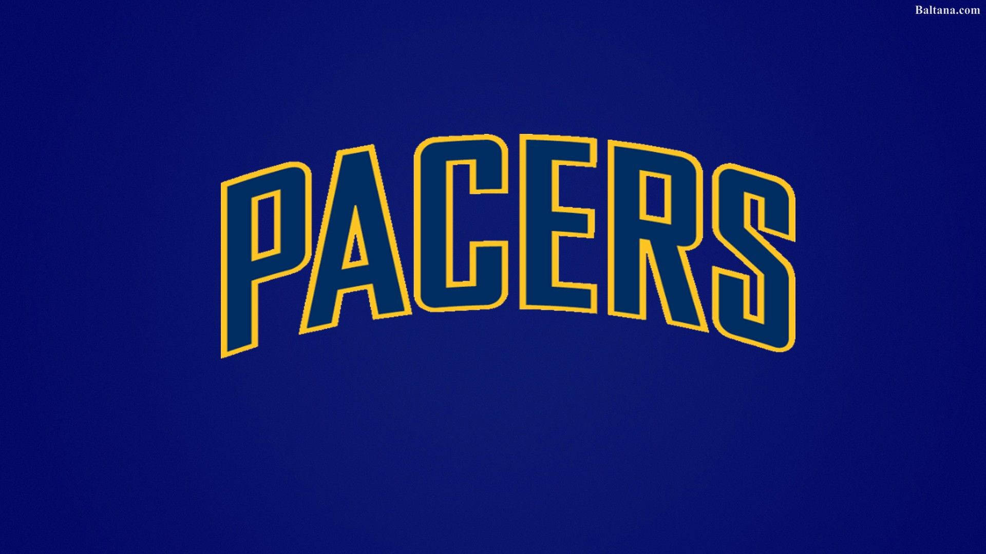 Indiana Pacers, blue and gold, PACERS, Full HD Desktop Wallpaper