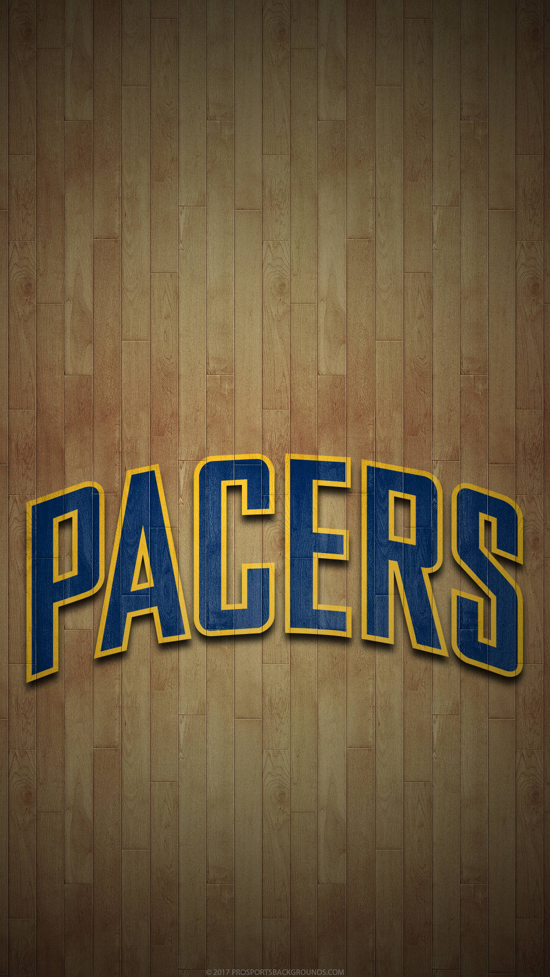 Indiana Pacers, blue, gold, Full HD Phone Wallpaper