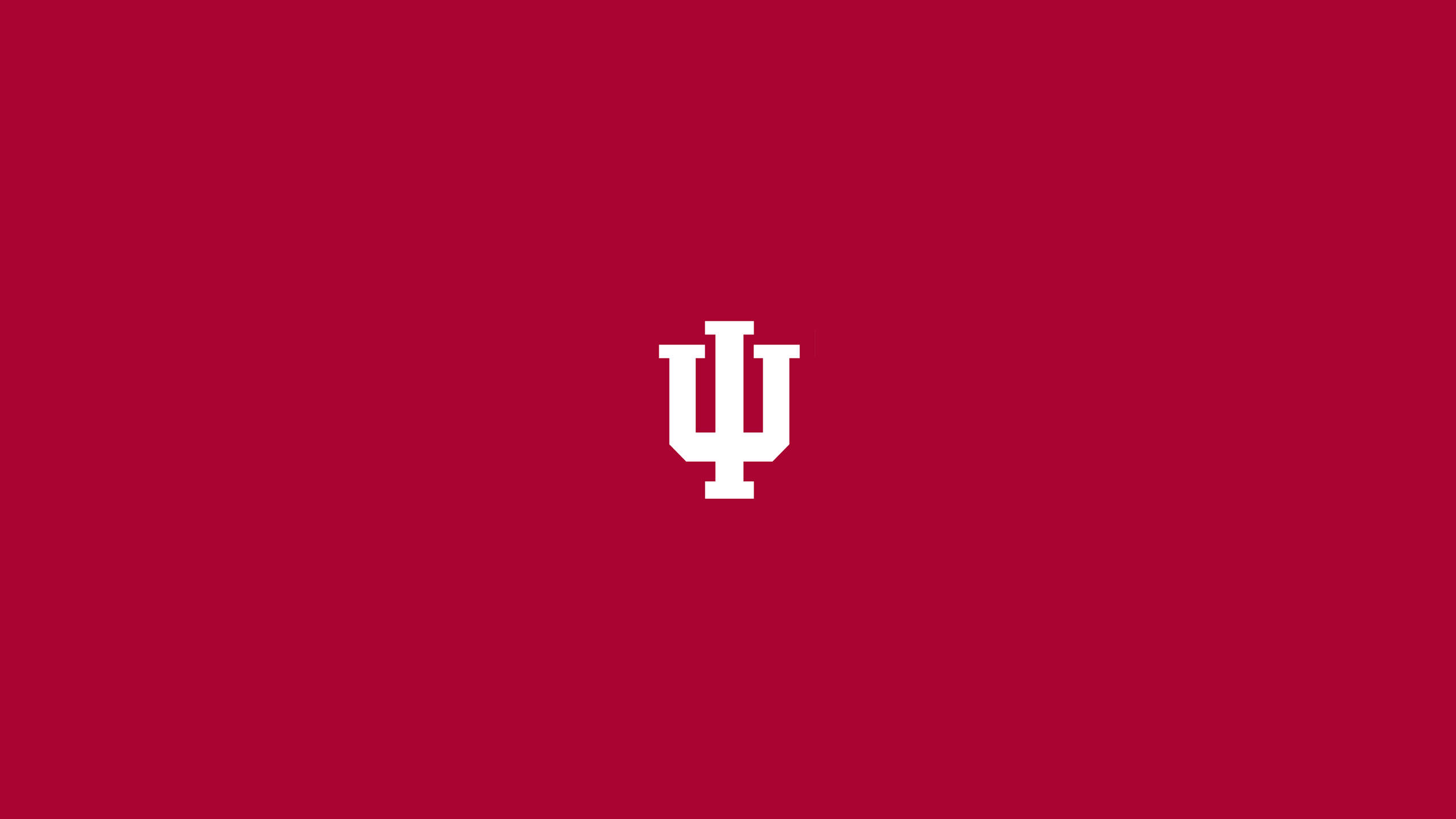 Indiana University Bloomington, white, crimson red, 2K Desktop Wallpaper