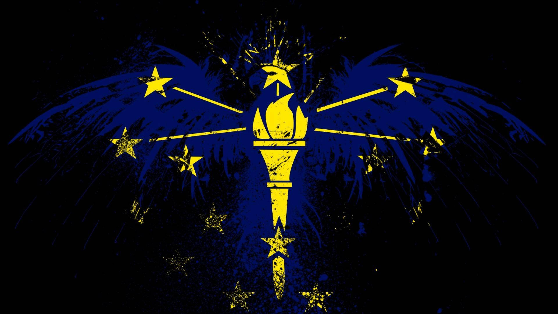 Indiana, torch, eagle, Full HD Desktop Wallpaper
