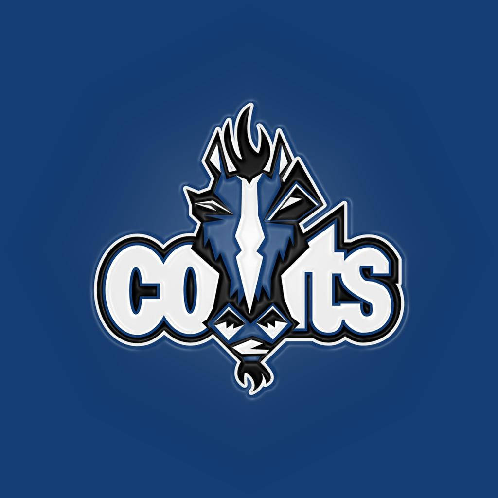 Indianapolis Colts, 2001, unused logo, SD Desktop Wallpaper