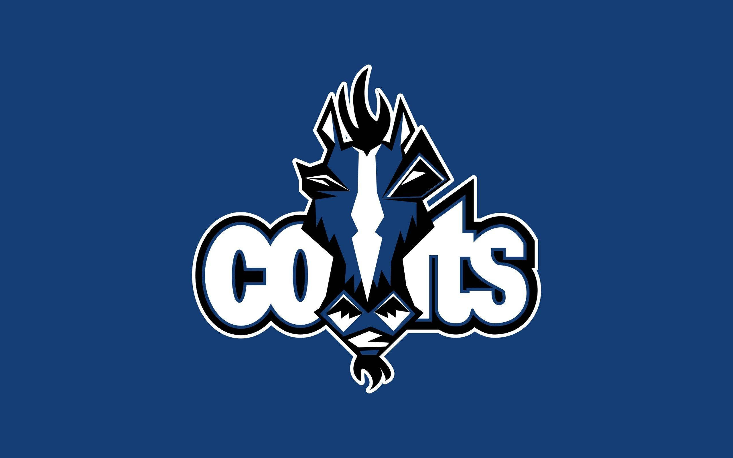 Indianapolis Colts, rooster, blue, 2K Desktop Wallpaper