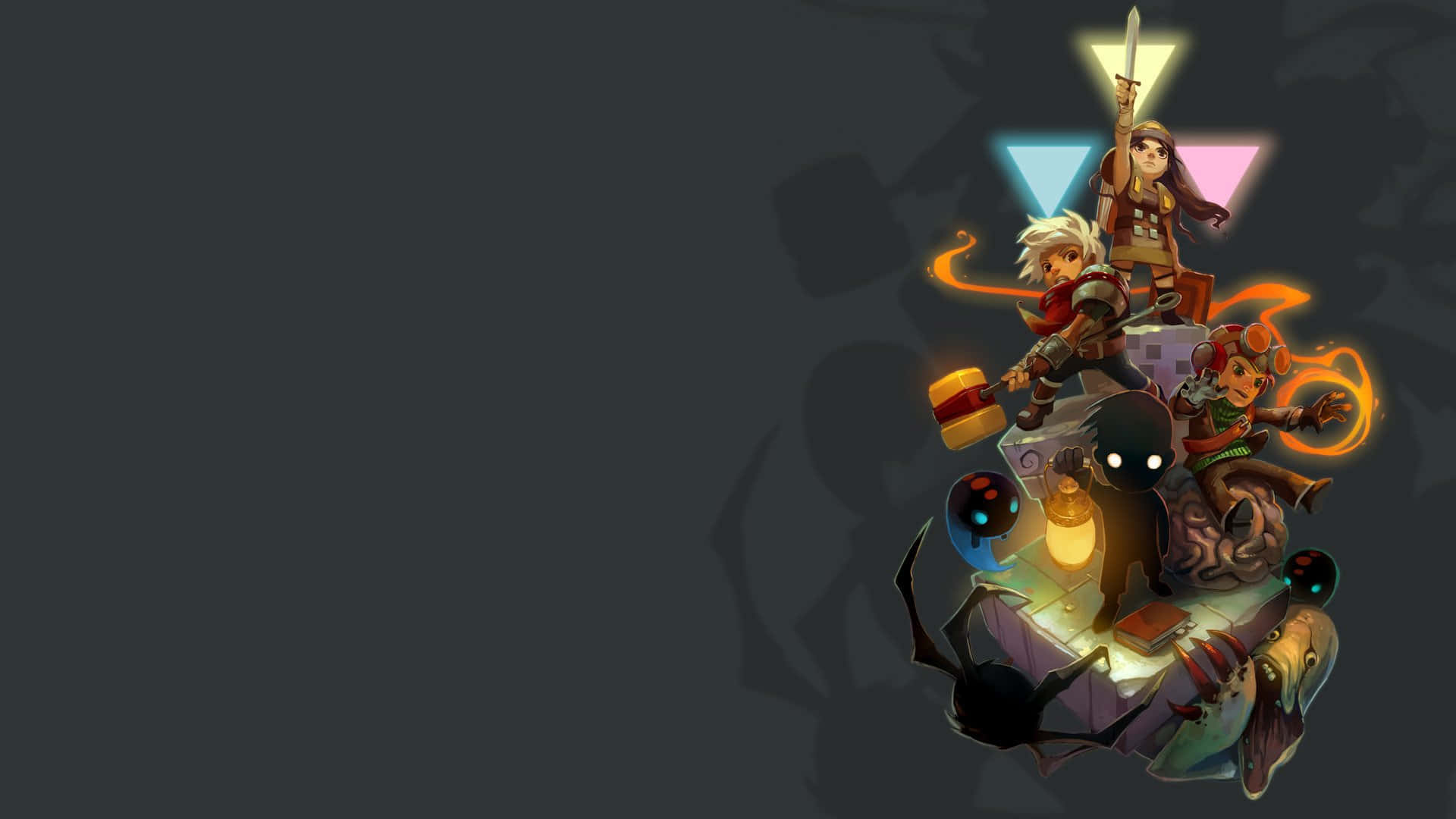 indie desktop, 1920 x 1080 wallpaper, fantasy adventurers, Full HD Desktop Wallpaper