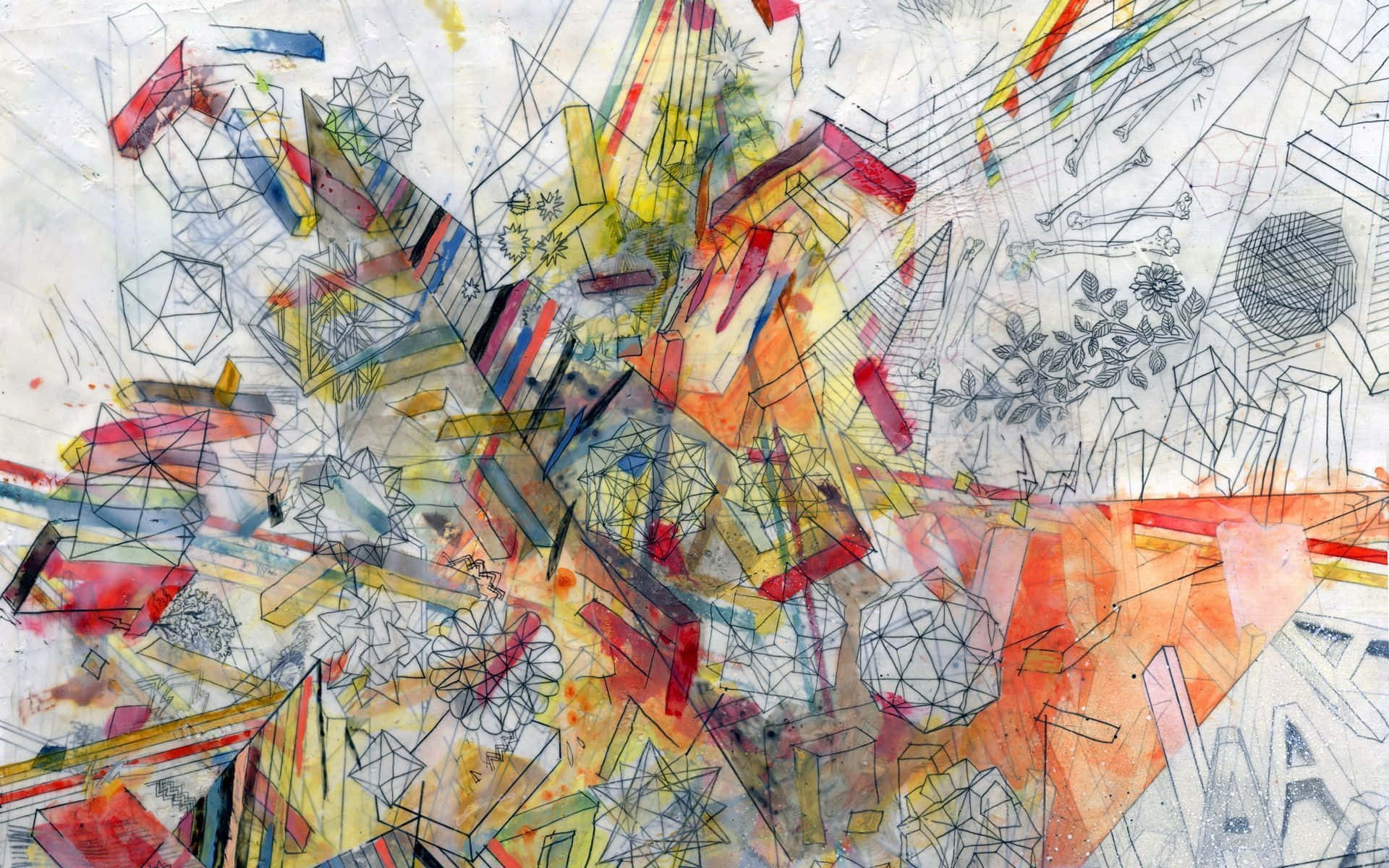 Indie Desktop, 1920 x 1200, abstract composition, Full HD Desktop Wallpaper
