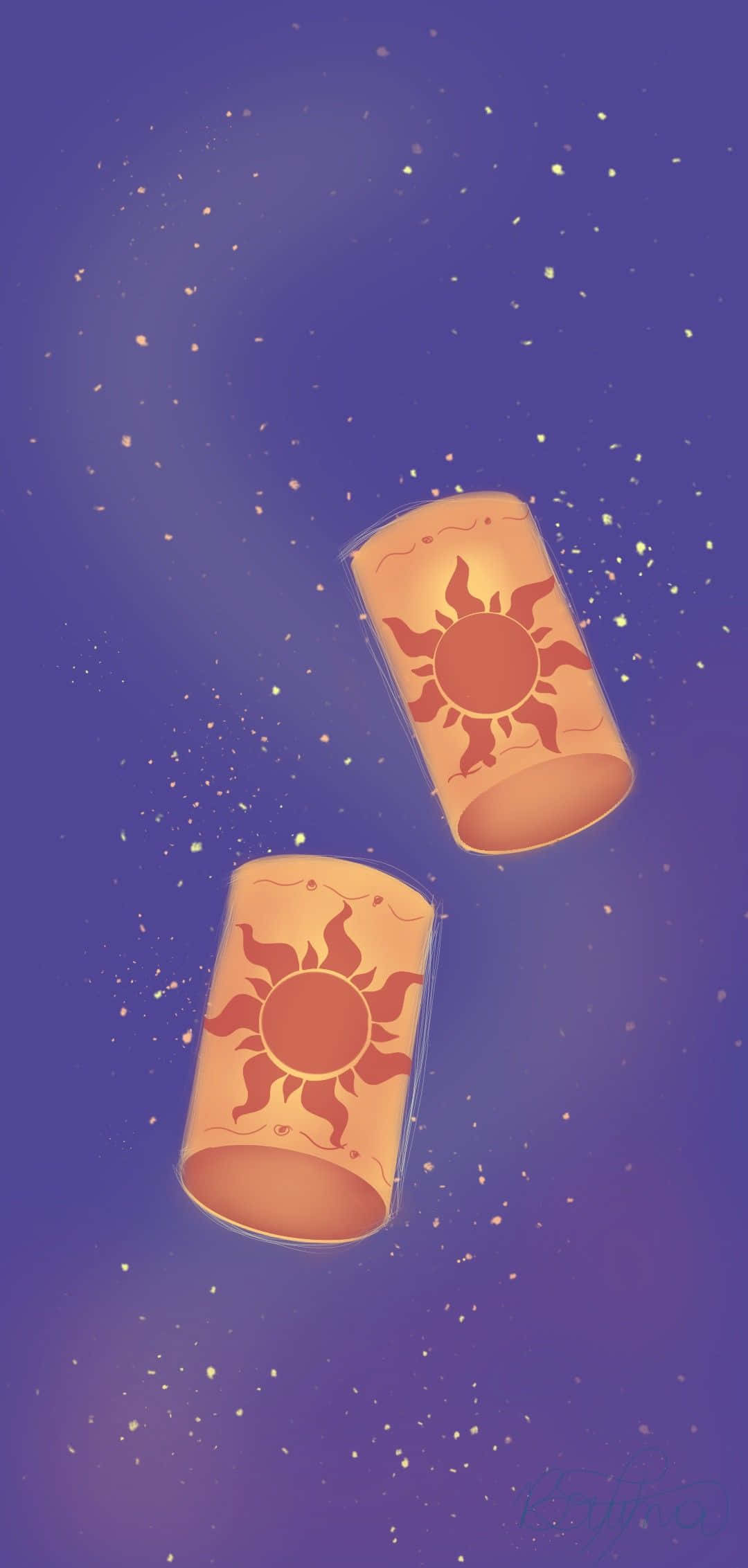 Indie iPhone, lanterns, sun designs, Full HD Phone Wallpaper