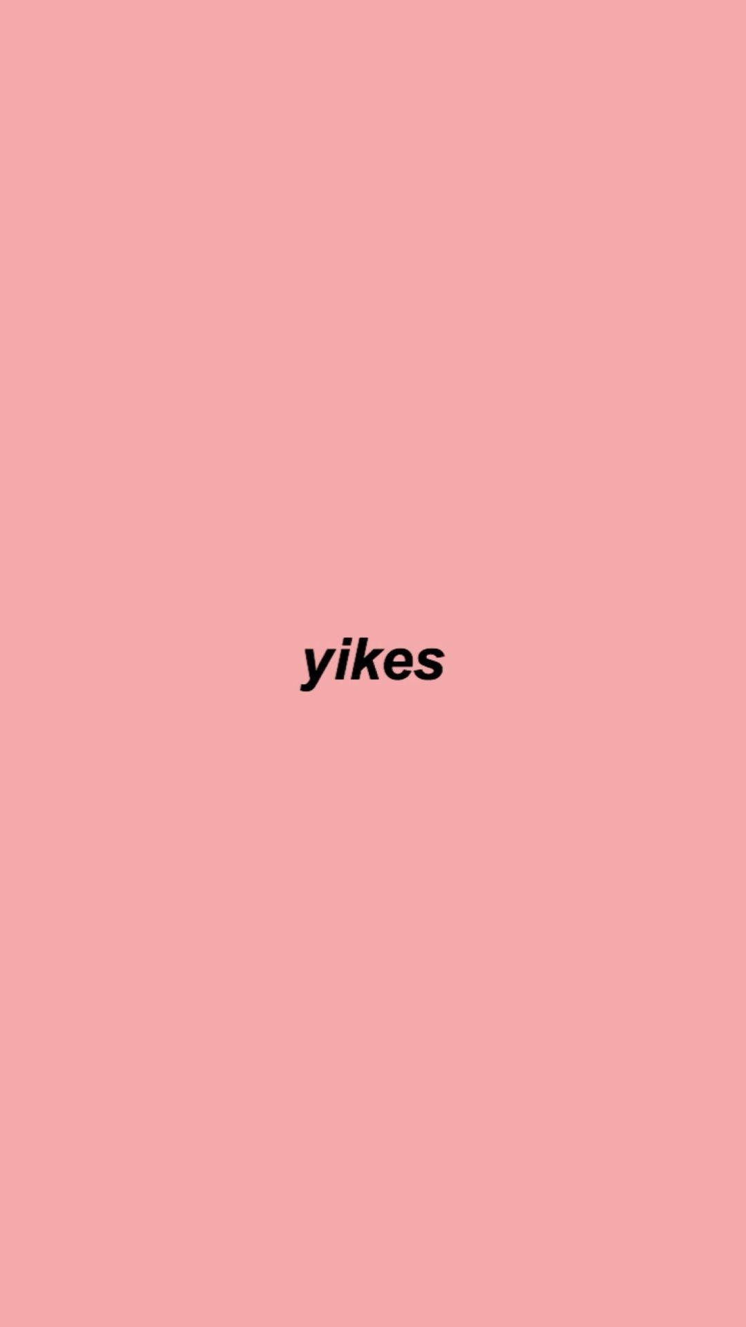 Yikes, pink aesthetic, indie kid, Full HD Phone Wallpaper