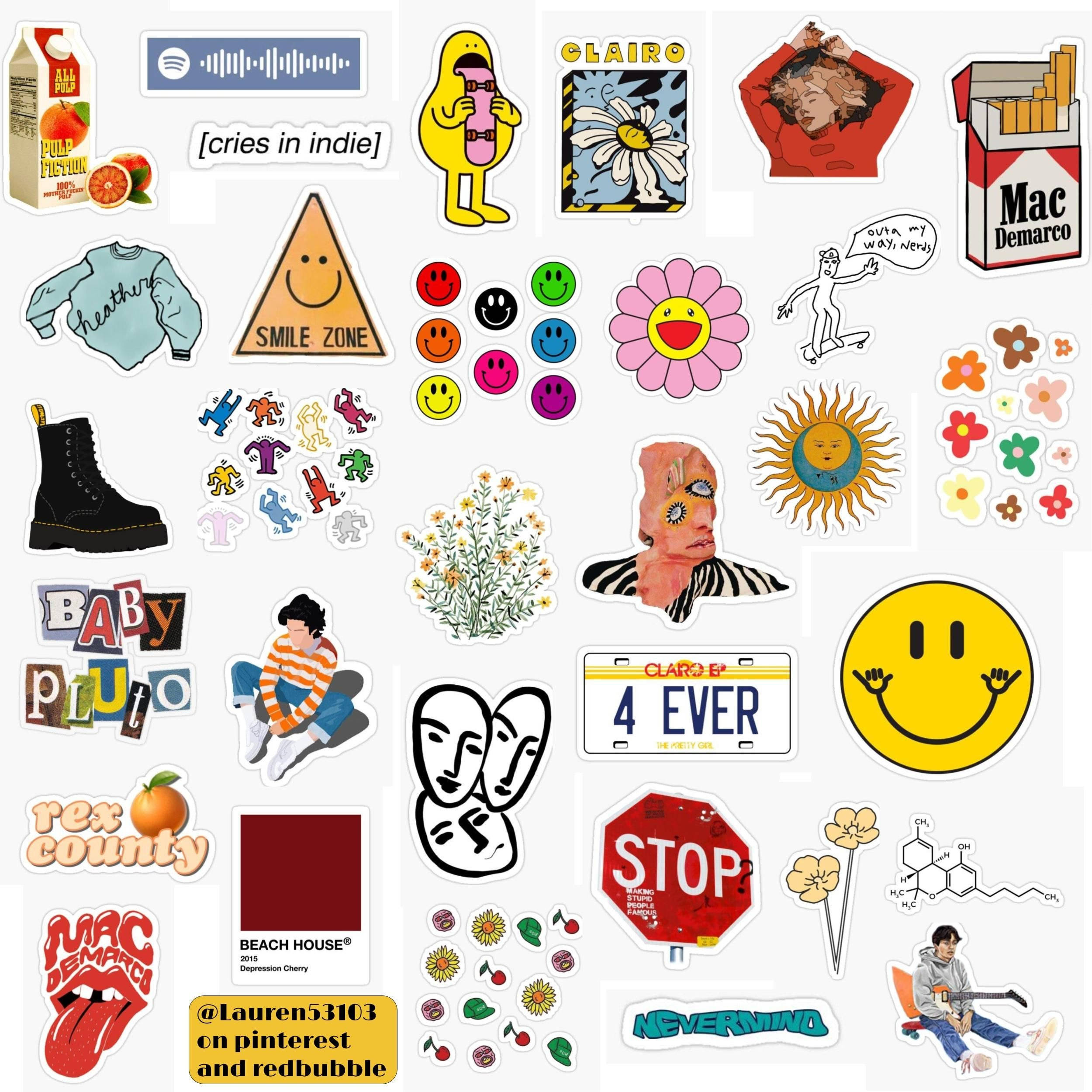 Indie Kid, pop art, smiley faces, Full HD Desktop Wallpaper