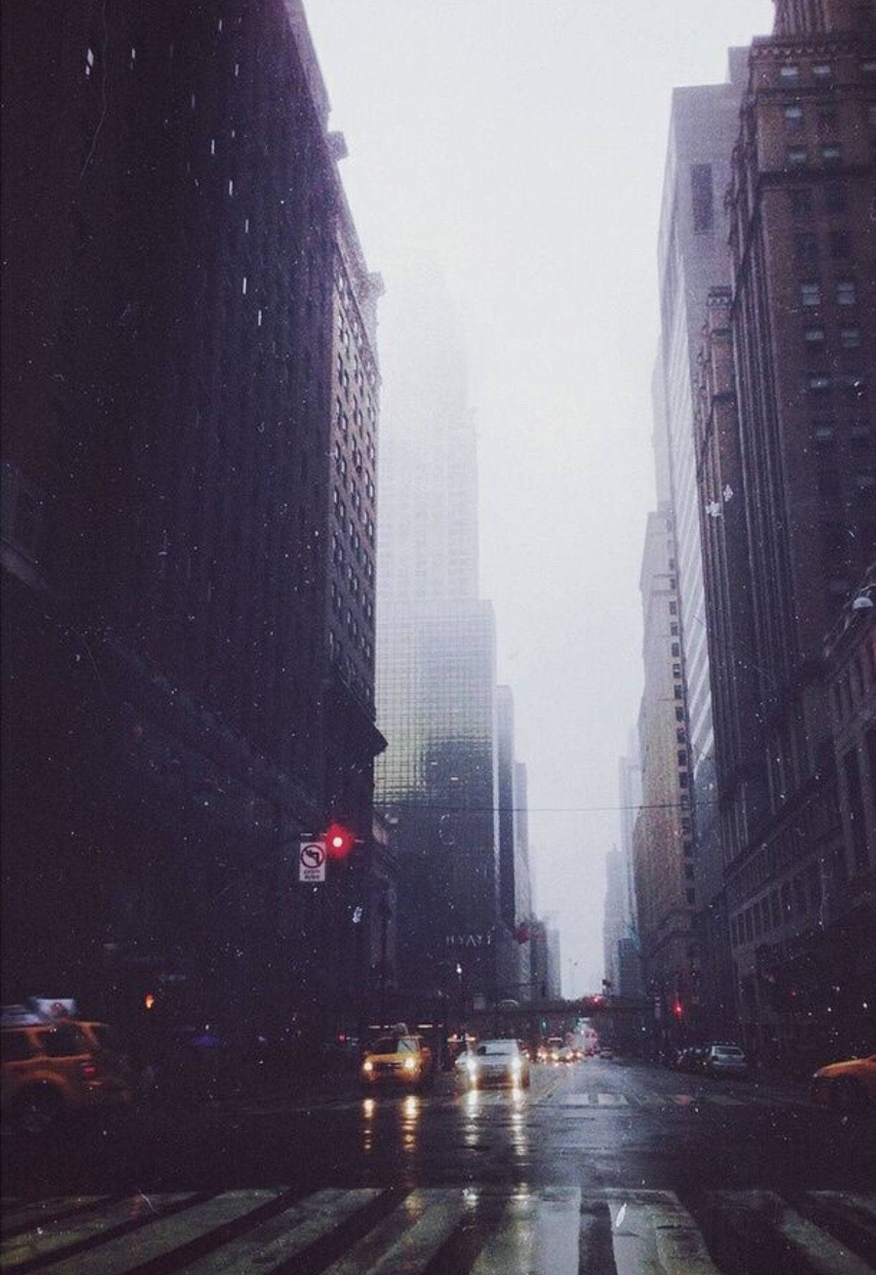 Rainy Street Indie Phone, rainy night, city, HD Phone Wallpaper
