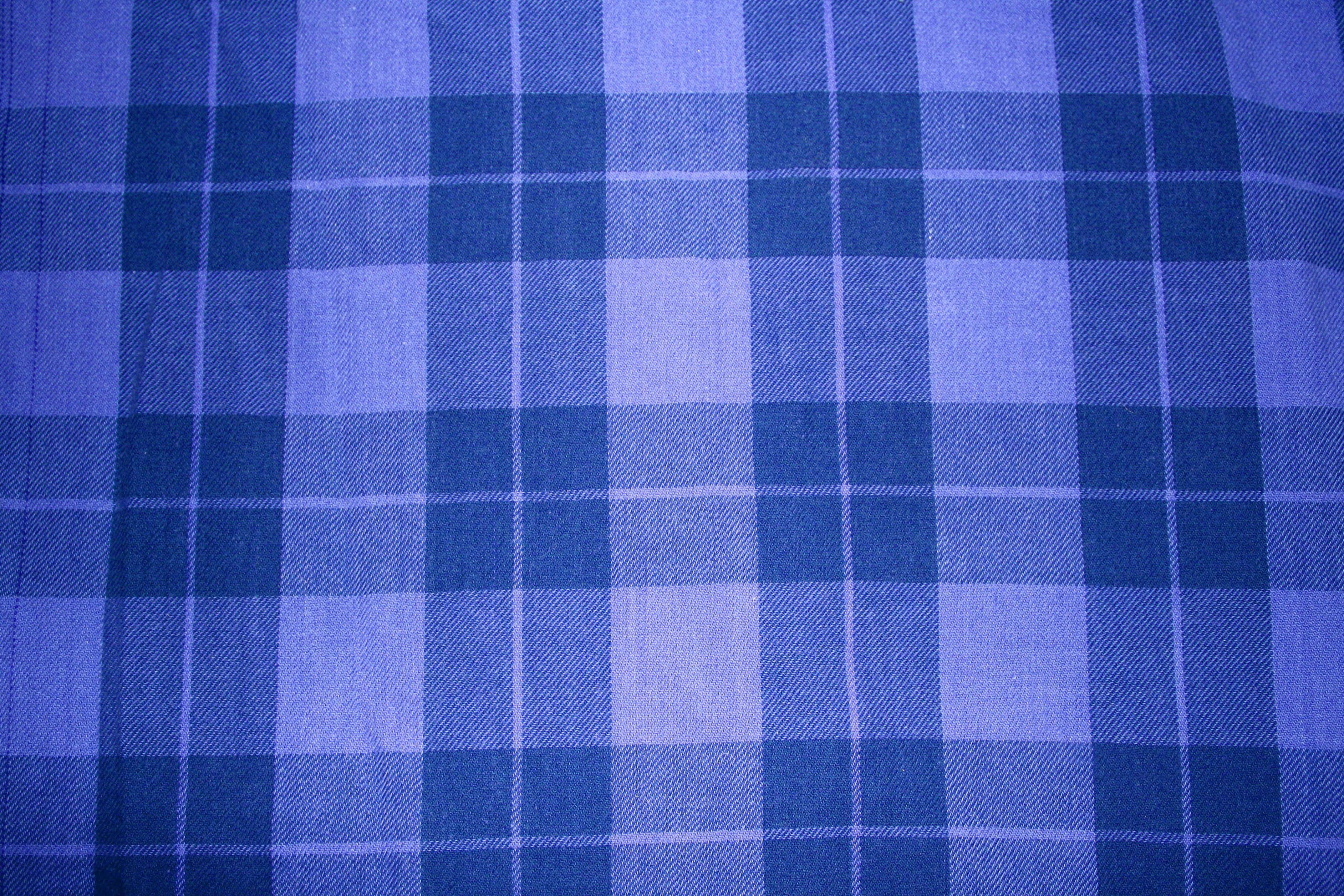 Indigo Blue, blue plaid fabric, dark and light squares, 2K Desktop Wallpaper