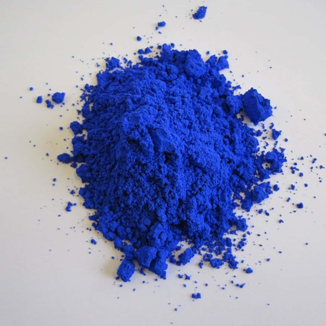 Indigo Blue, royal blue, white surface, SD Desktop Wallpaper