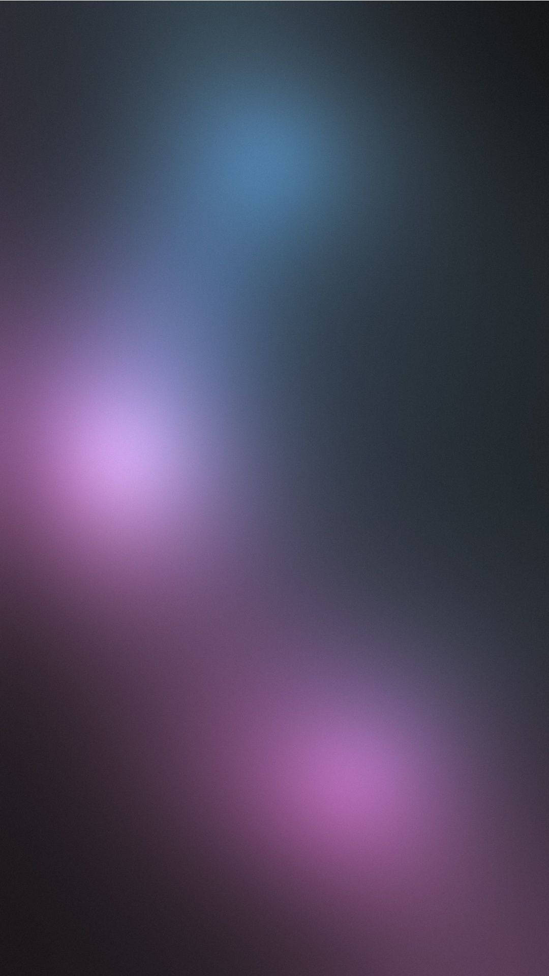 purple and blue lights, soft glowing orbs, dark gradient background, Full HD Phone Wallpaper