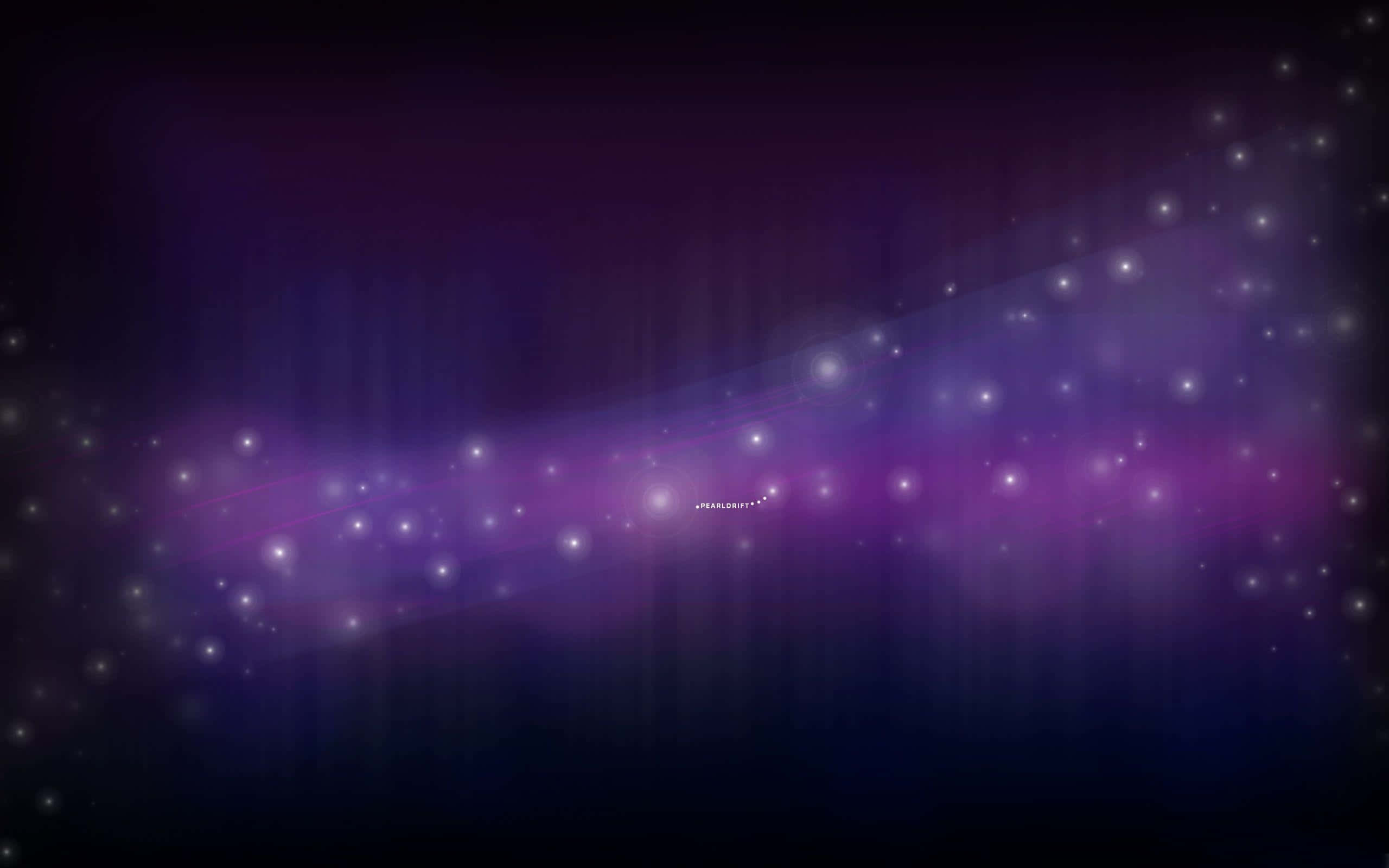 Indigo, cosmic nebula, glowing purple, 2K Desktop Wallpaper