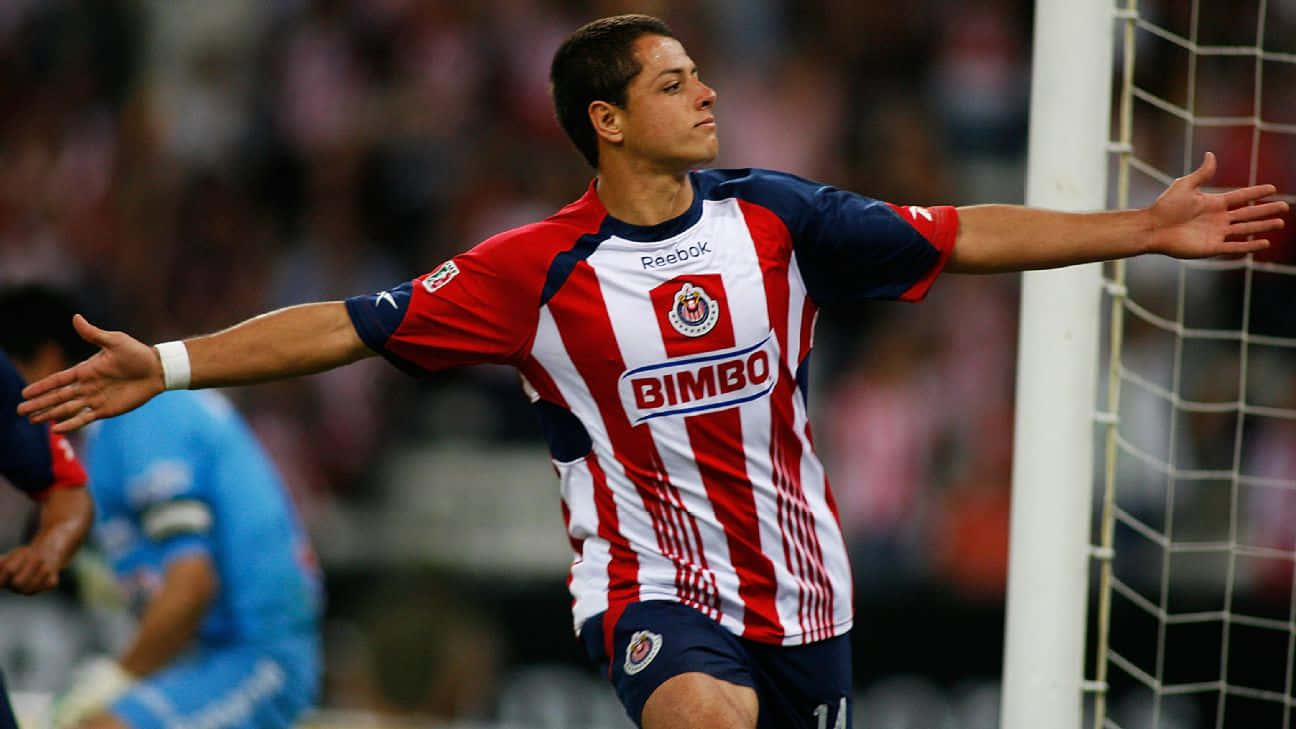 Chicharitoin Actionat Club, red white and blue stripes, goalpost, HD Desktop Wallpaper