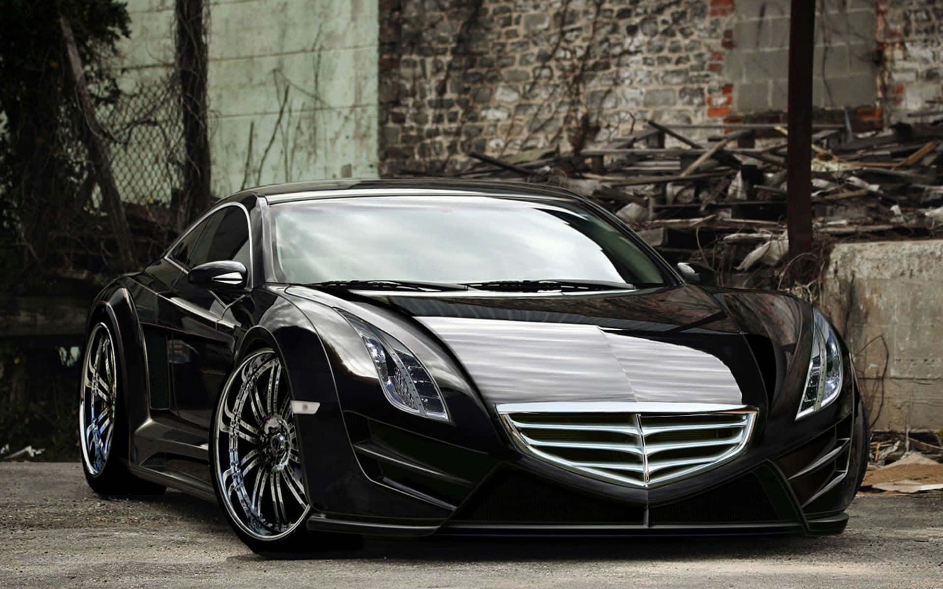 Infiniti G35, black, chrome accents, Full HD Desktop Wallpaper