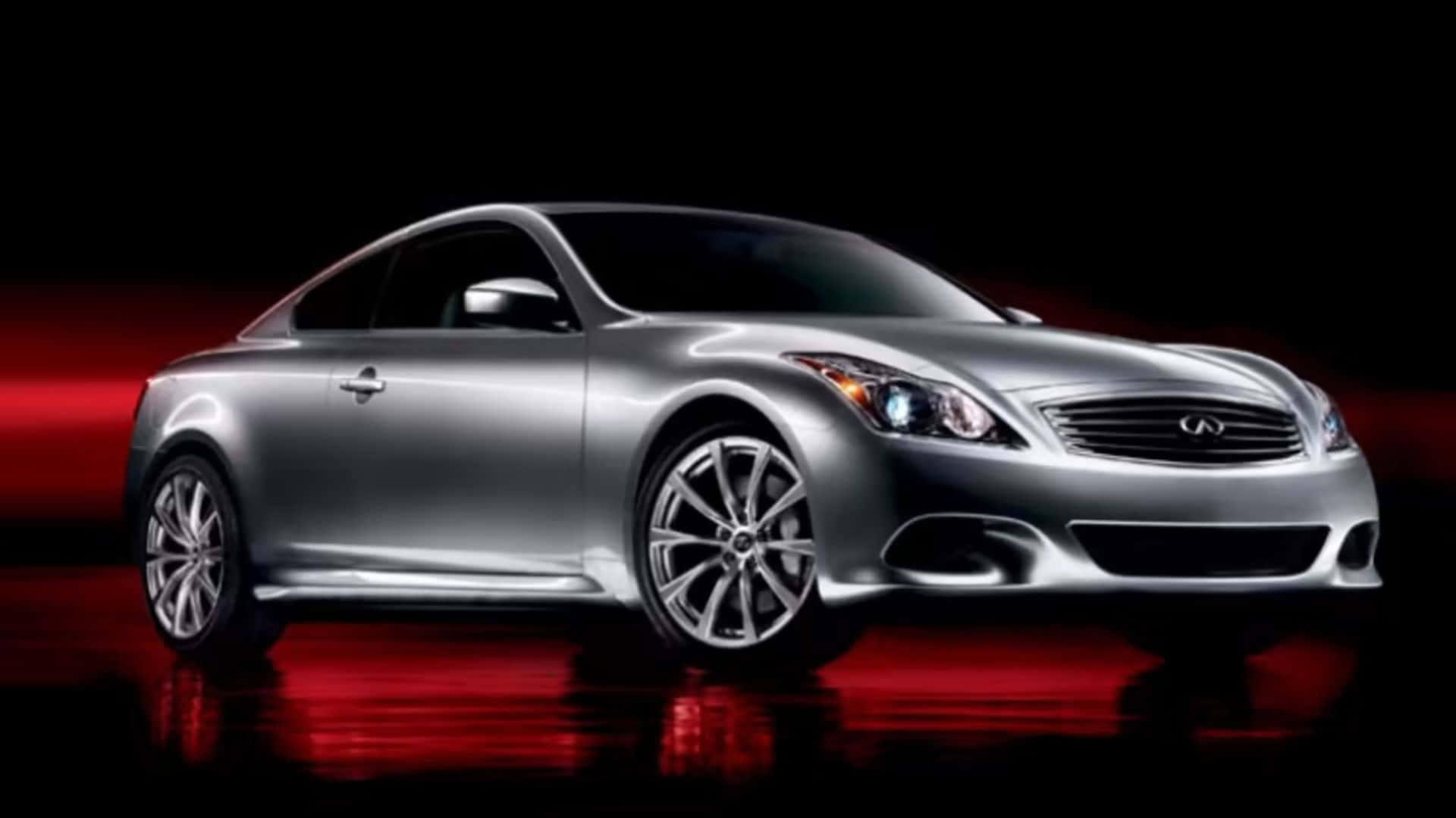 Infiniti G37, sleek, silver, Full HD Desktop Wallpaper
