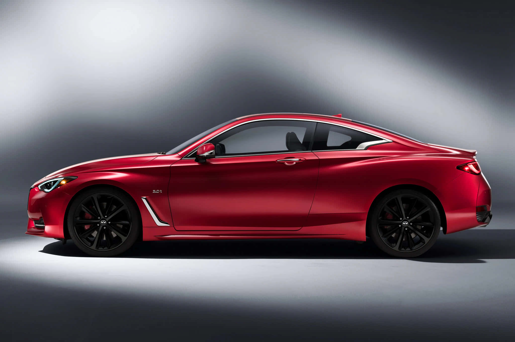 Infiniti Q60, red, sports coupe, Full HD Desktop Wallpaper