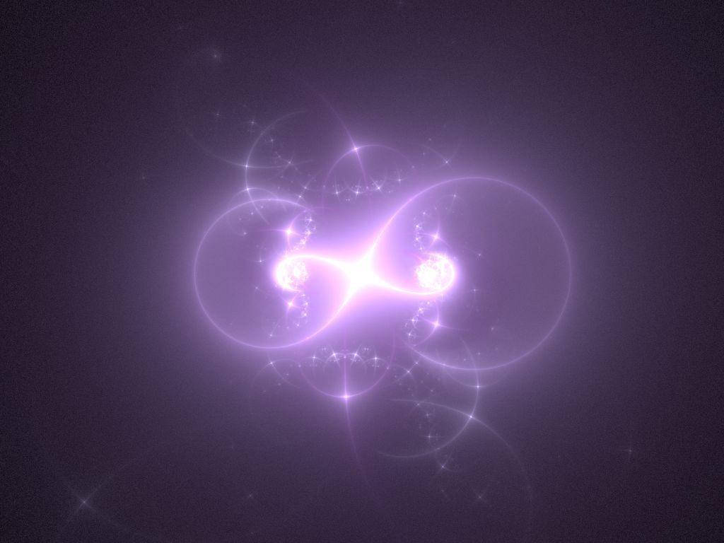 infinity symbol, glowing purple, cosmic background, SD Desktop Wallpaper