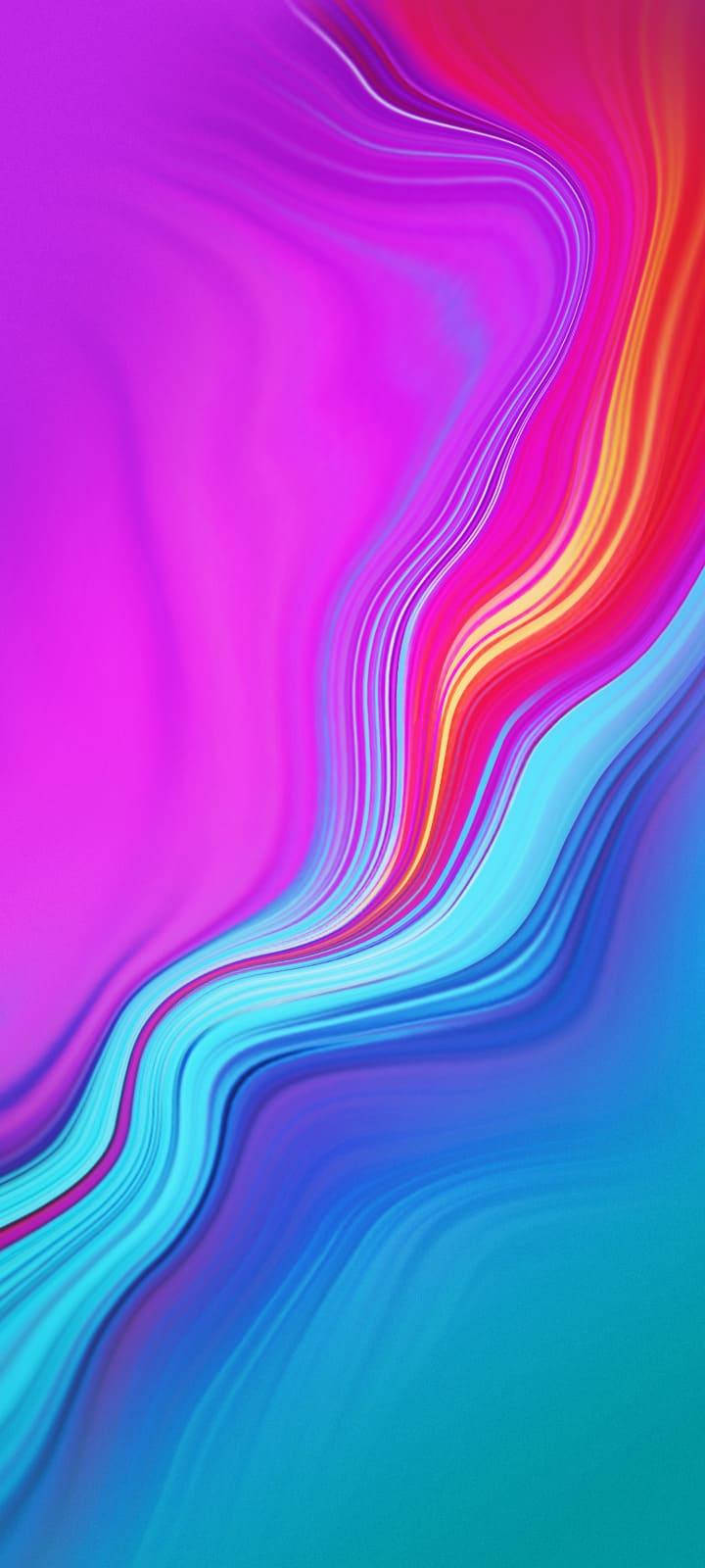 Infinix, vibrant flowing holographic fluids, magenta pink, HD Phone Wallpaper