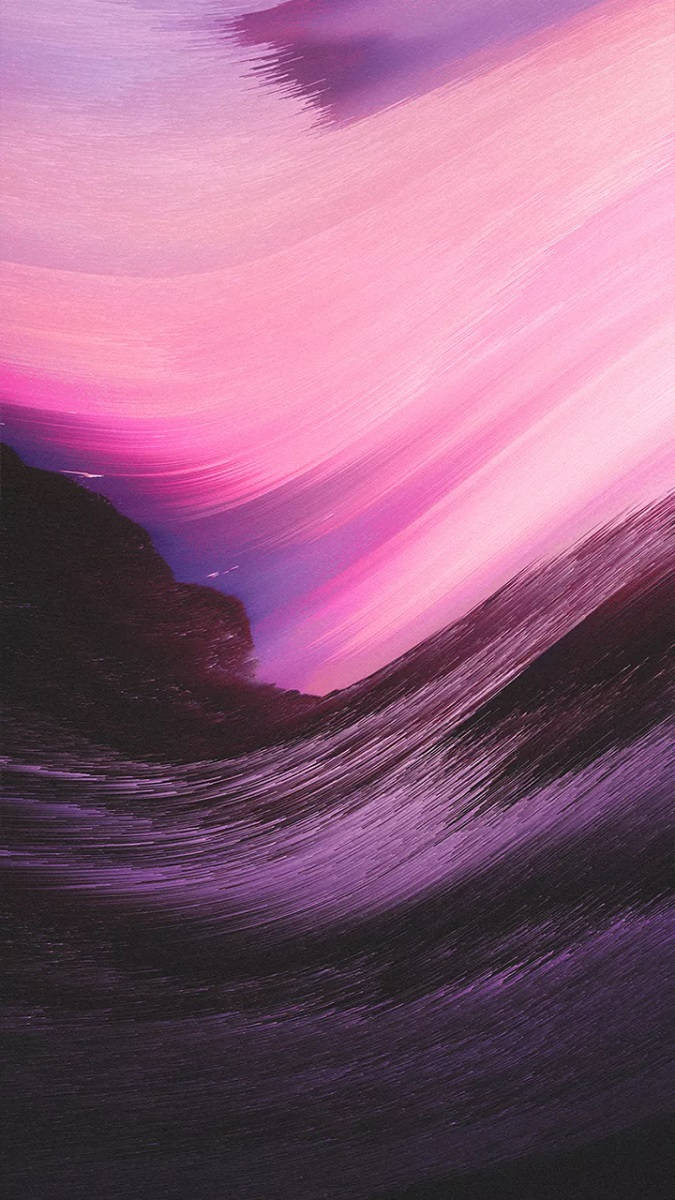 Infinix, abstract pastel pink waves, vibrant pink, SD Phone Wallpaper