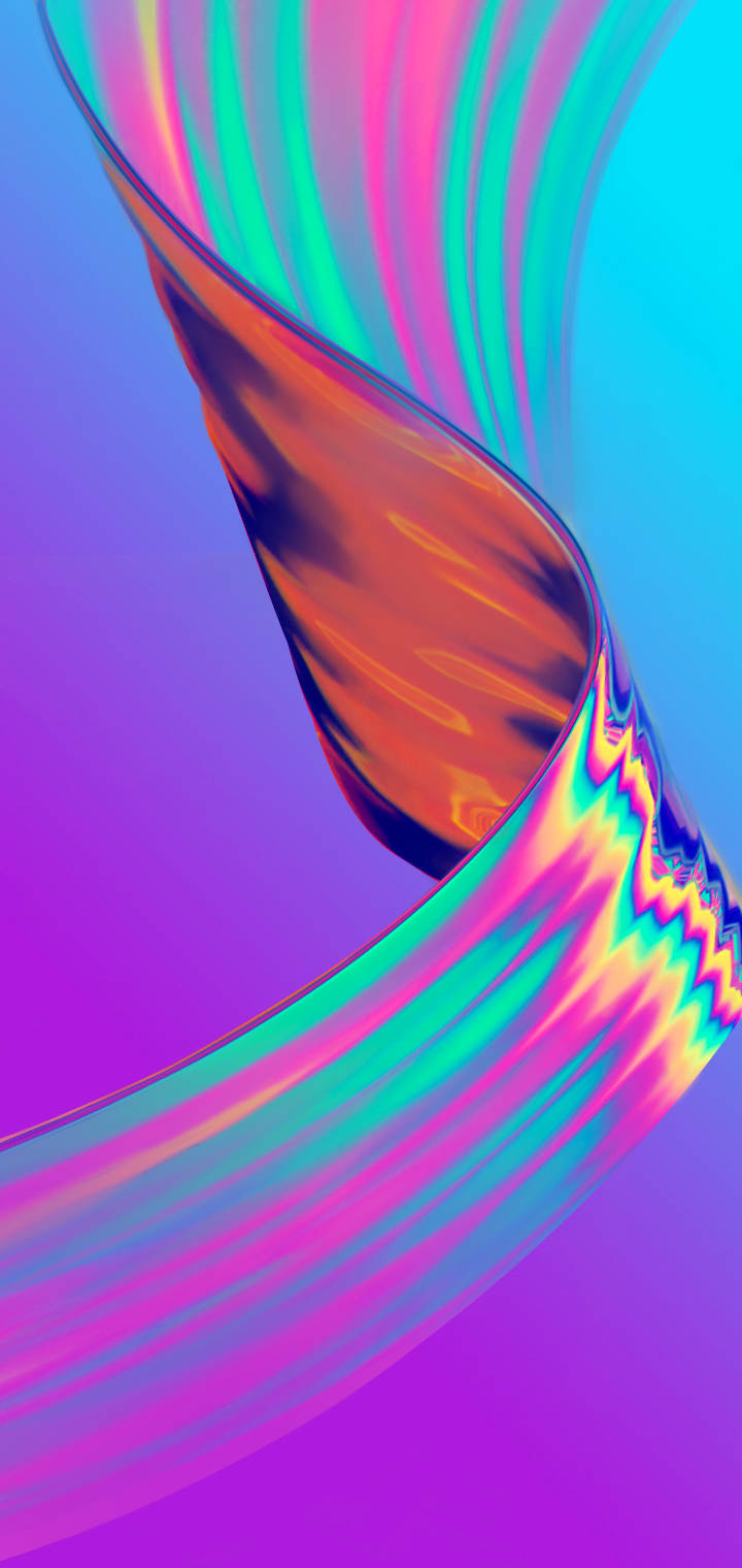 Infinix, holographic, neon colors, HD Phone Wallpaper