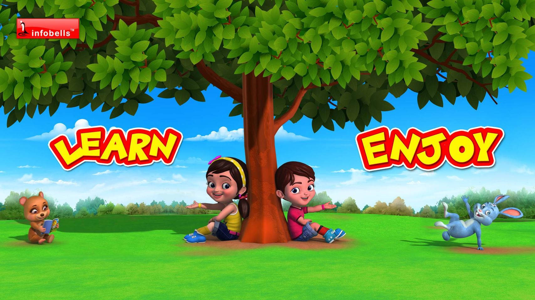 Infobells, LEARN, ENJOY, HD Desktop Wallpaper