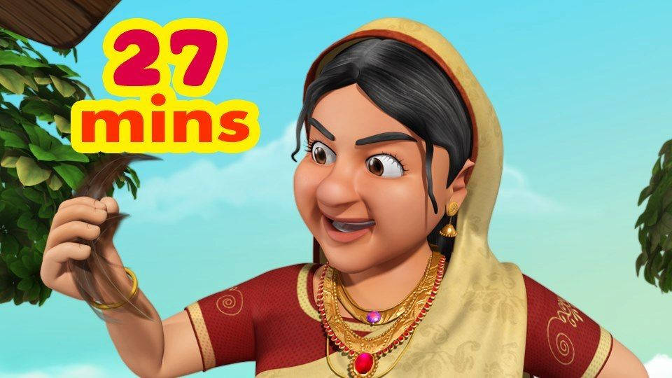 Infobells, 27 mins video, cheerful animated woman, SD Desktop Wallpaper
