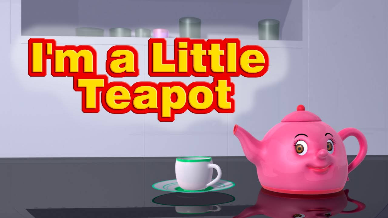 Infobells, pink teapot, smiling face, HD Desktop Wallpaper