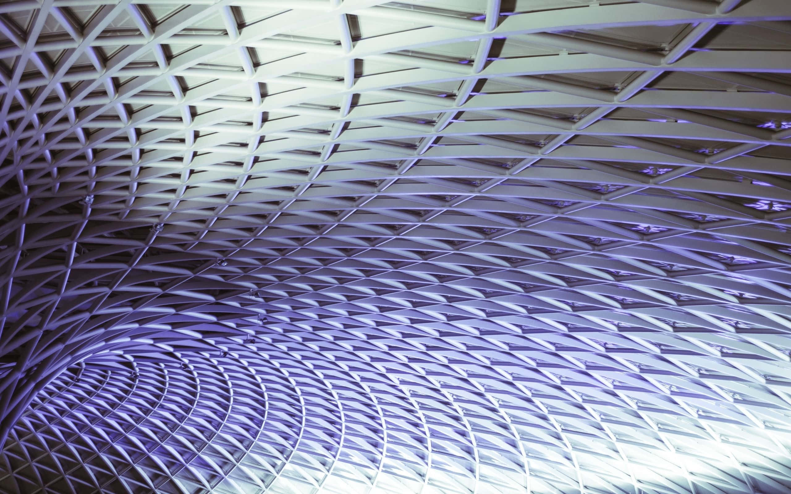 infrastructure, 2560 x 1600, futuristic curved ceiling, 2K Desktop Wallpaper