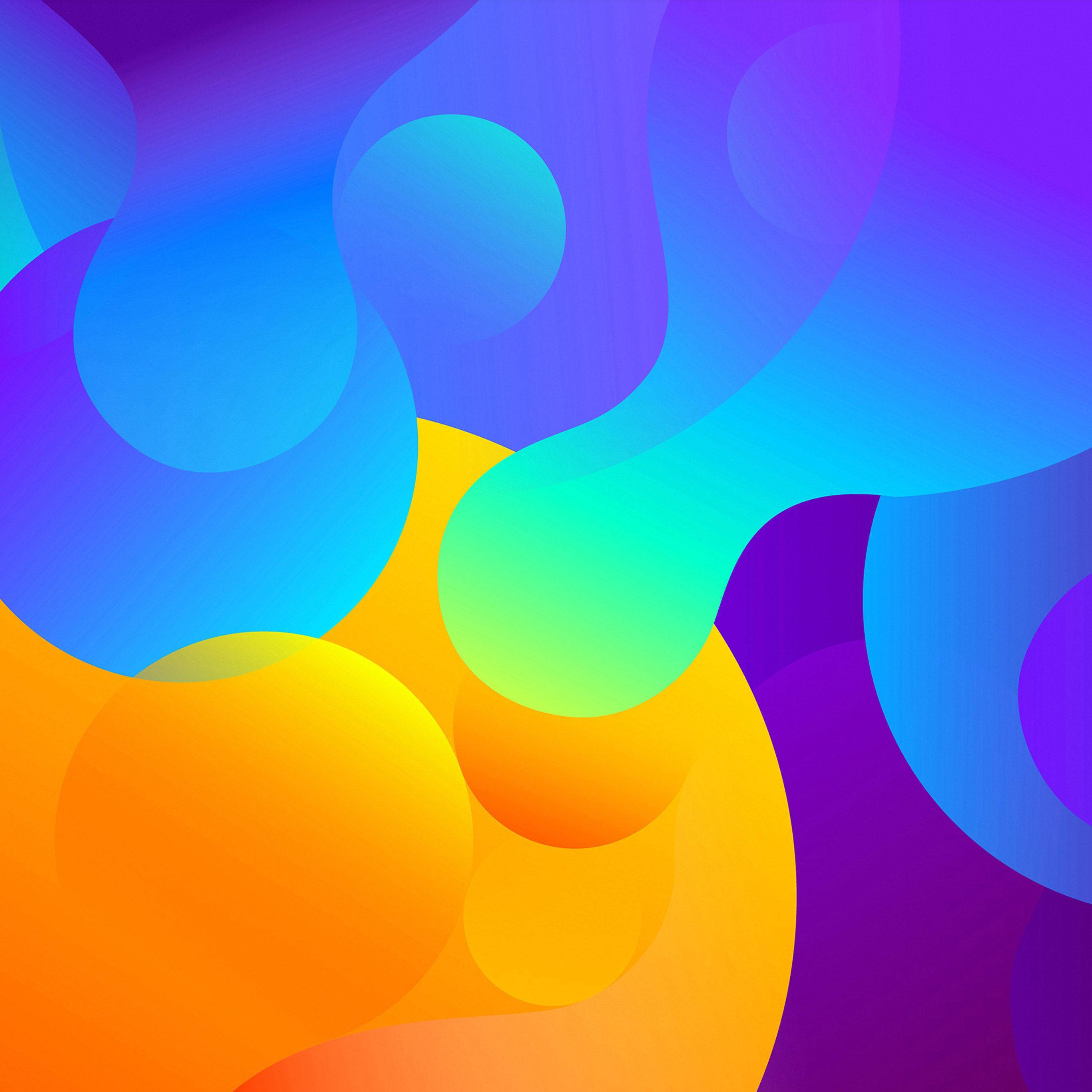 Professional Liquid Pastels, blue, purple, 2K Desktop Wallpaper