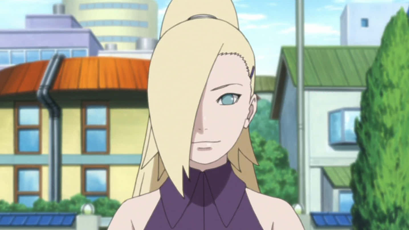 Ino Yamanaka, blonde hair, blue eyes, HD Desktop Wallpaper