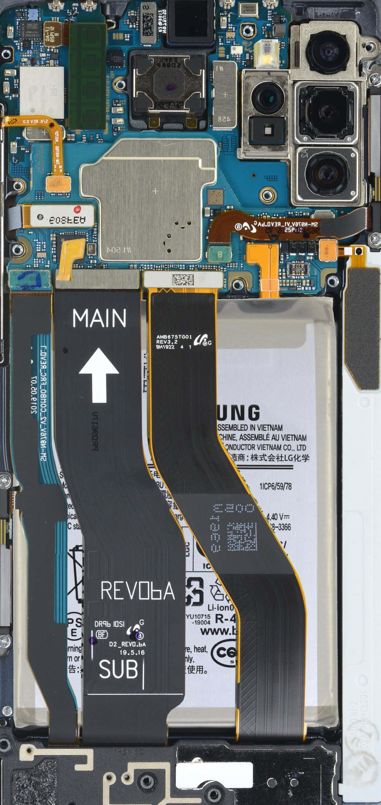 iPhone 12, circuit board, camera, 2K Phone Wallpaper