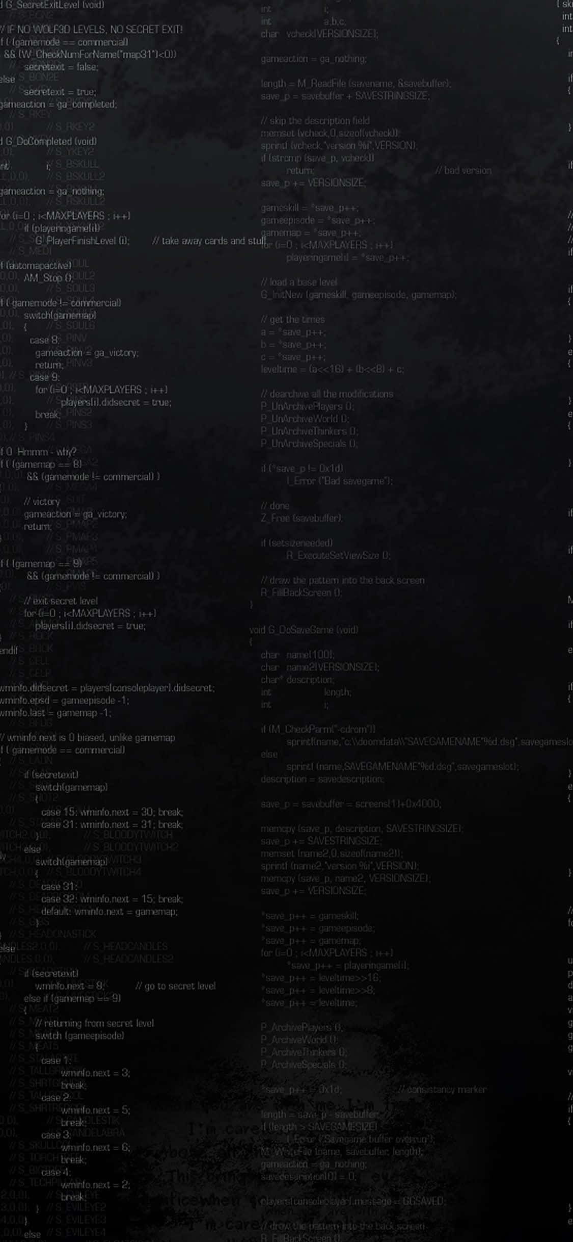 iPhone, code, glowing lines, Full HD Phone Wallpaper