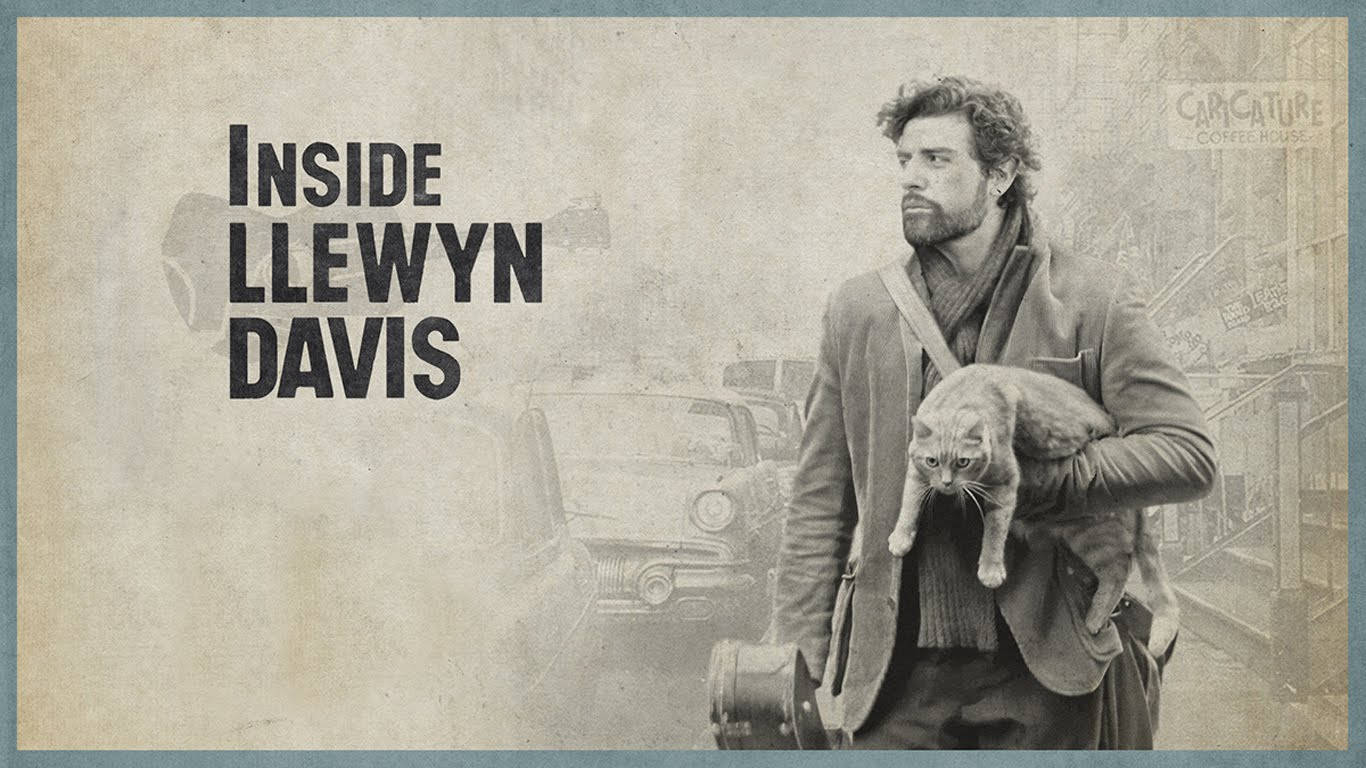 Inside Llewyn Davis, sepia-toned, film grain texture, HD Desktop Wallpaper