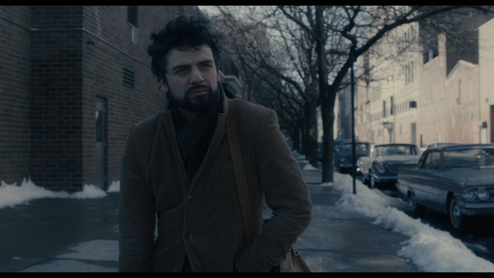 Inside Llewyn Davis, bearded man, brown coat, Full HD Desktop Wallpaper