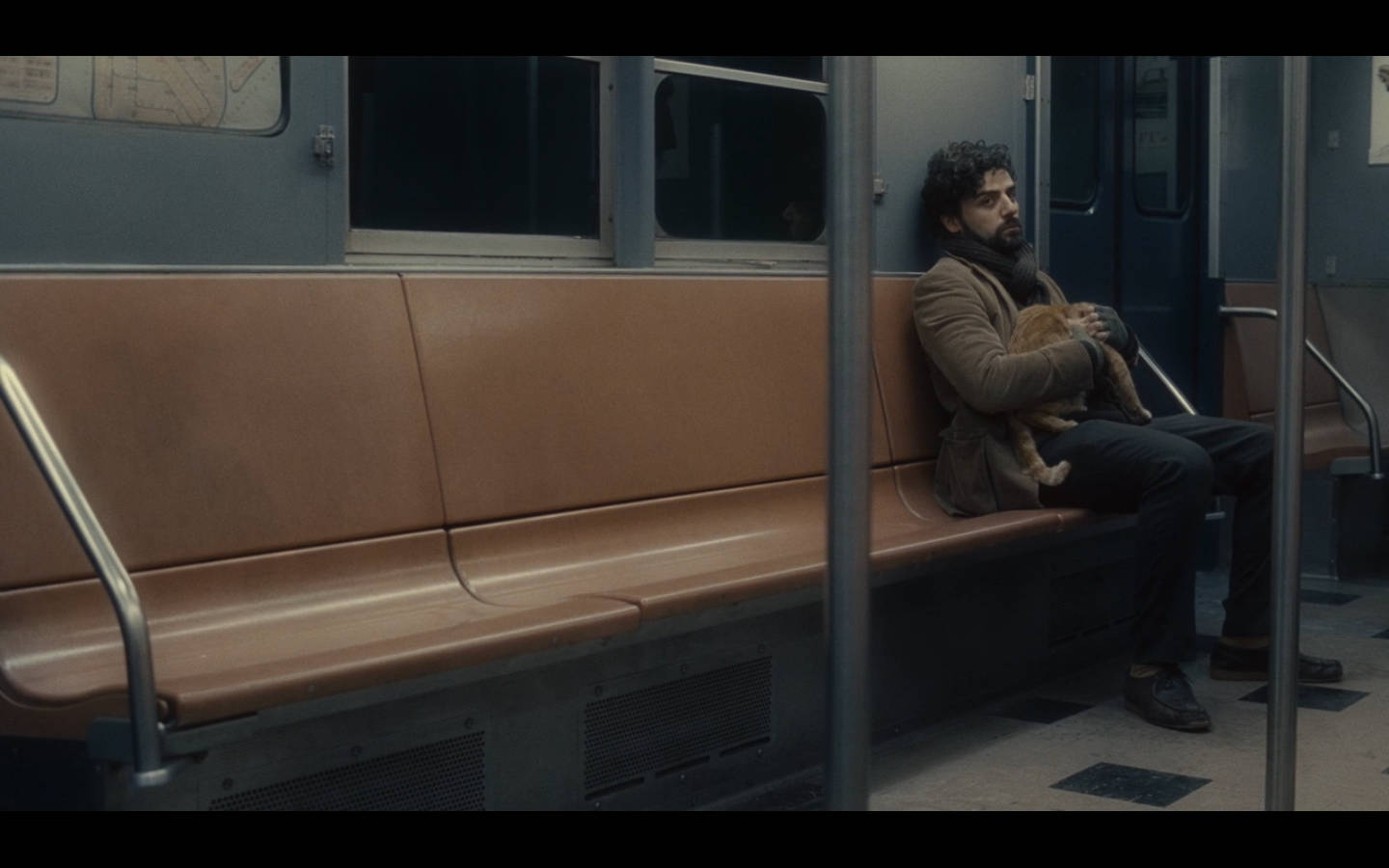 Inside Llewyn Davis, train scene, bearded man, HD Desktop Wallpaper