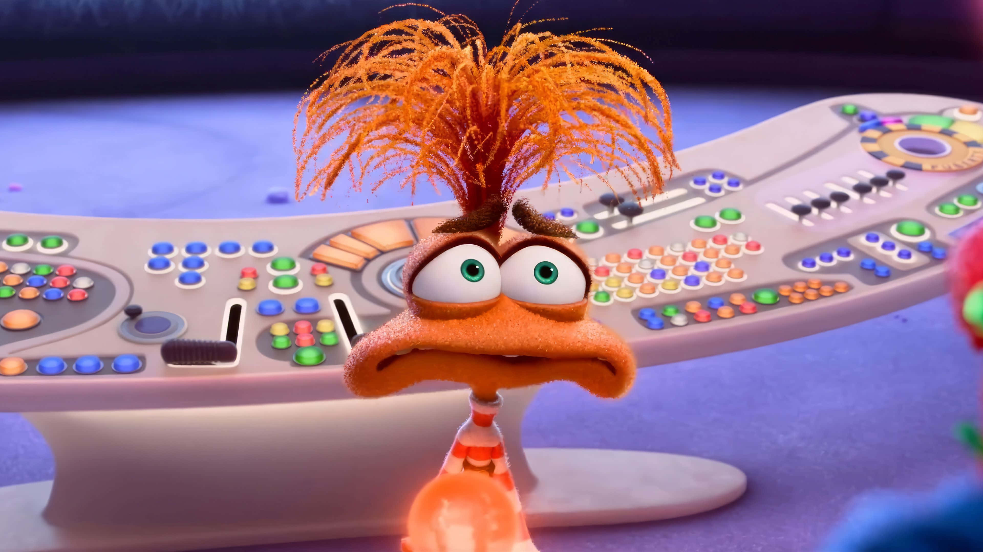 Inside Out, characterat, control panel, 4K Desktop Wallpaper