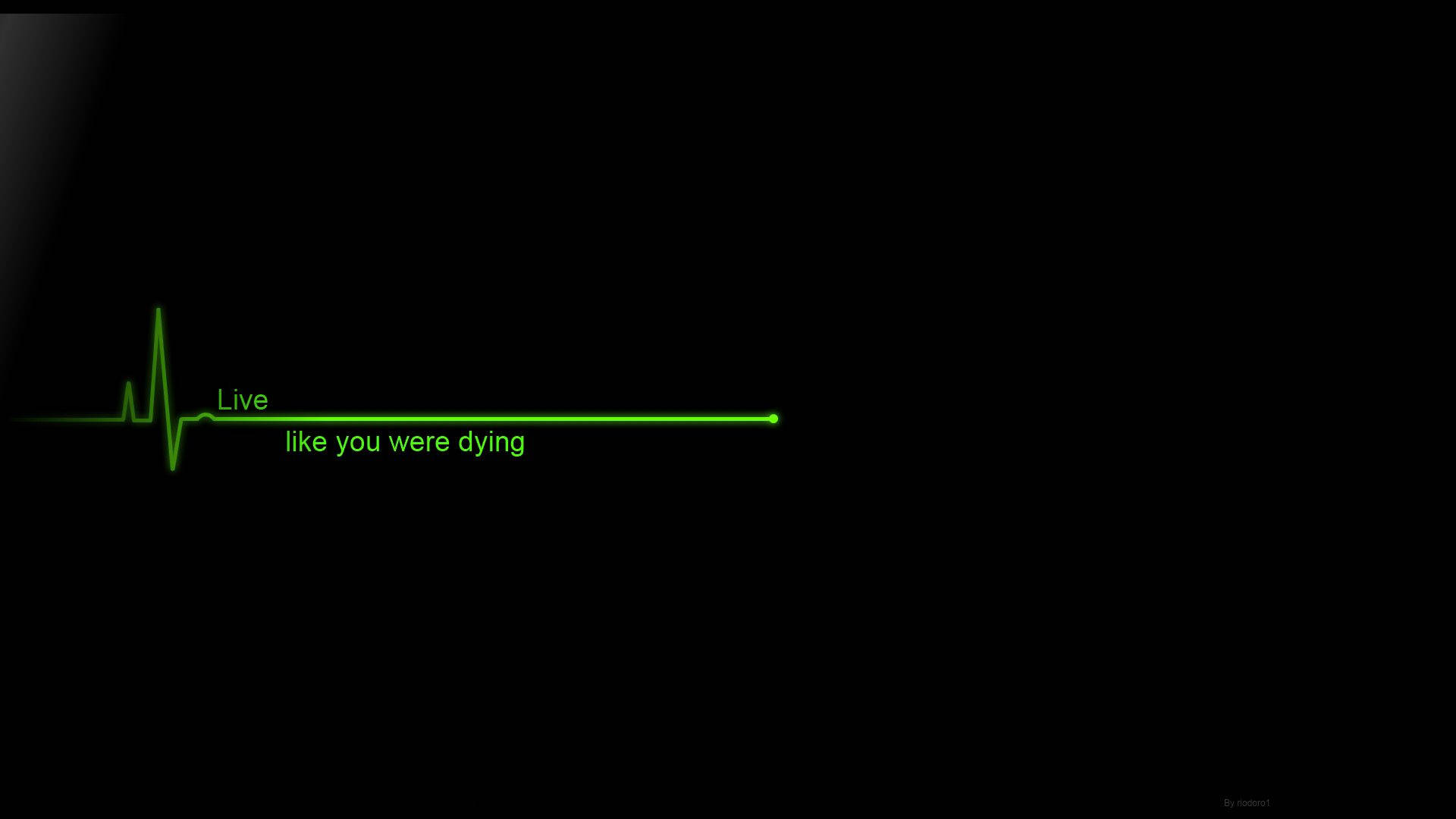 heart beat monitor, glowing green heartbeat line, black background, Full HD Desktop Wallpaper