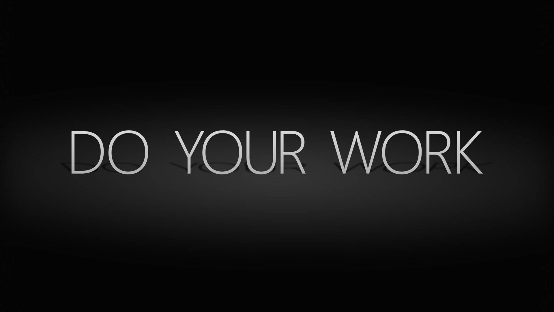 Inspirational Desktop, white text, dark gradient background, Full HD Desktop Wallpaper