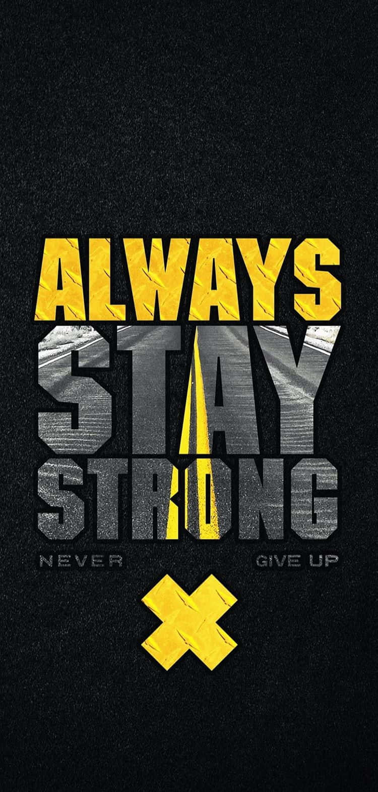 Inspirational Phone, yellow, gray, HD Phone Wallpaper