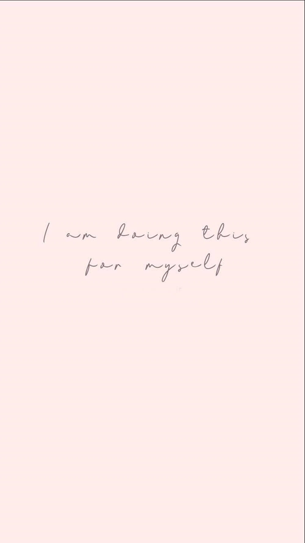 pastel pink, soft gray script, handwritten phrase, HD Phone Wallpaper