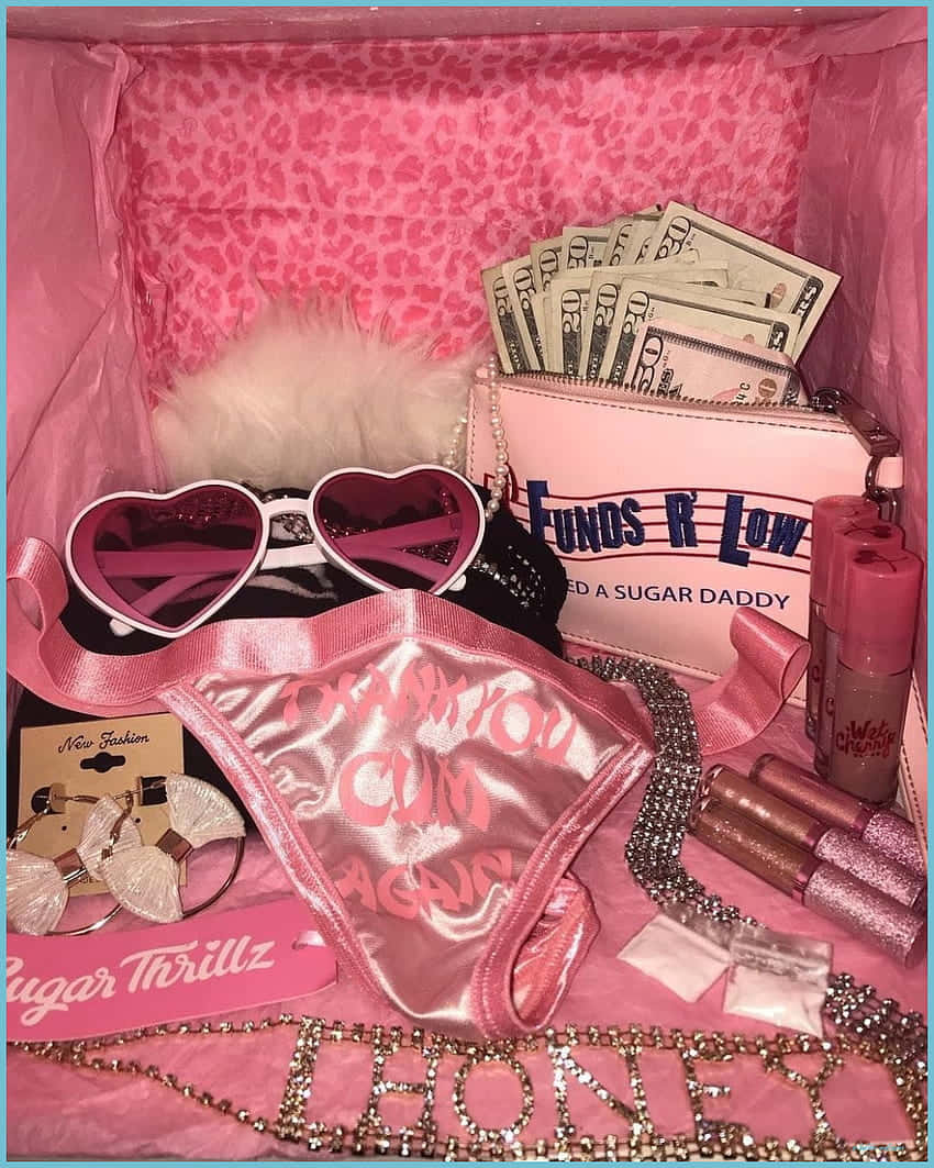 Insta Baddie, pink, heart sunglasses, SD Phone Wallpaper