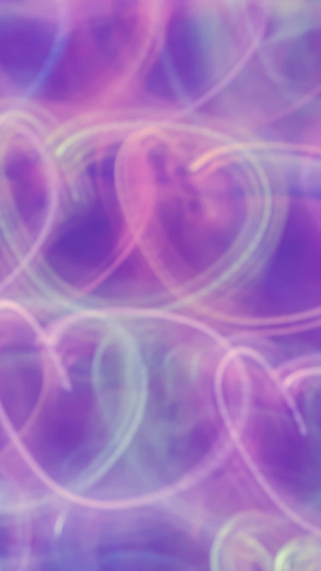 Insta Baddie, dreamy purple and pink gradient, soft glowing heart shapes, Full HD Phone Wallpaper