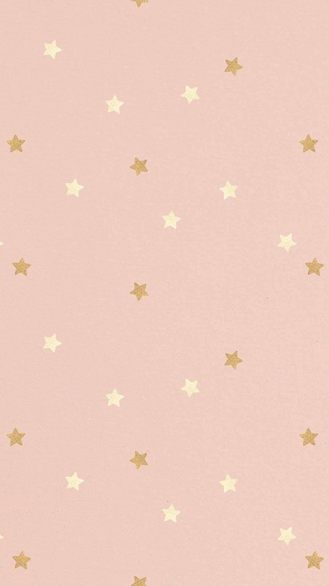 Instagram Story, gold star pattern, soft pink background, Full HD Phone Wallpaper